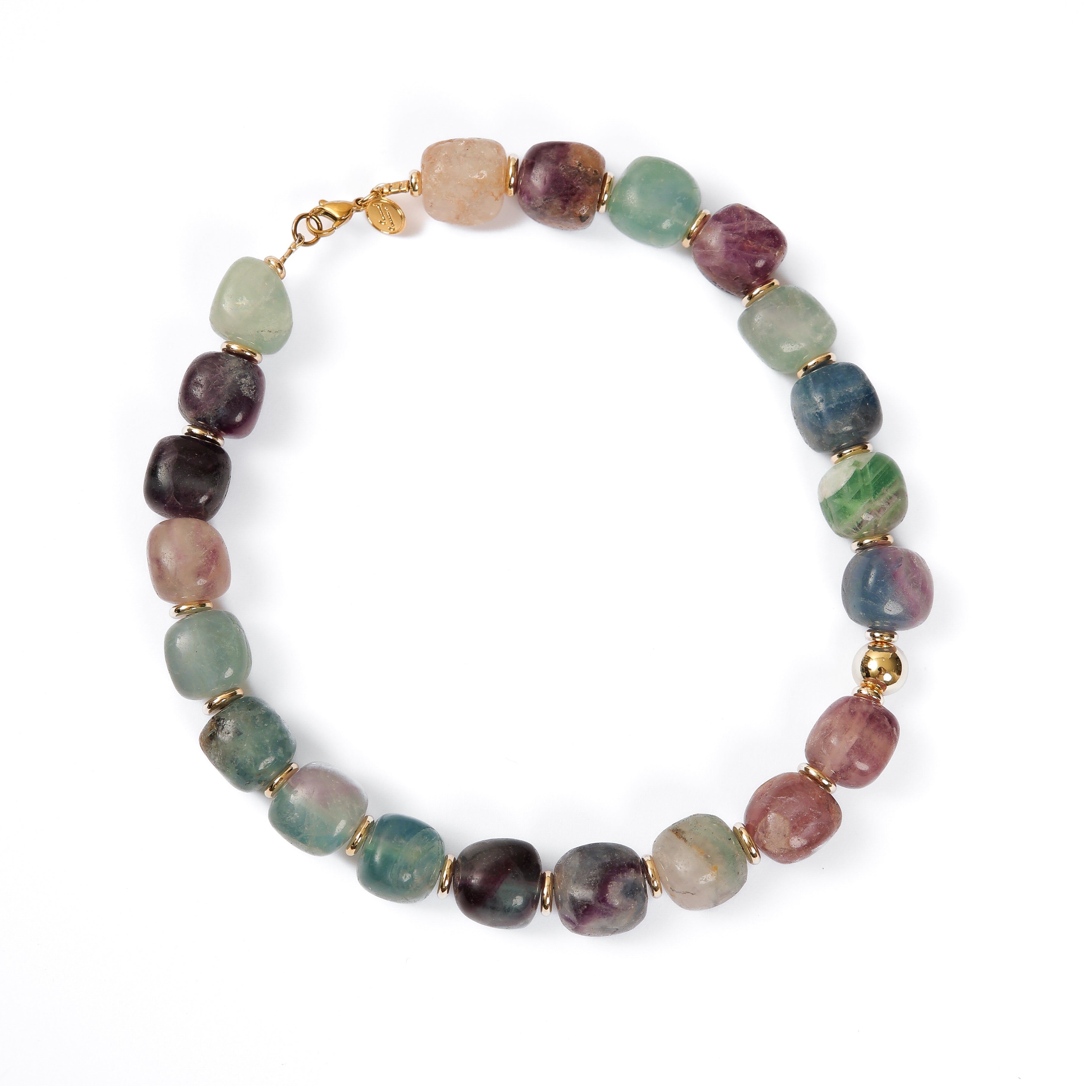 Collier en fluorite