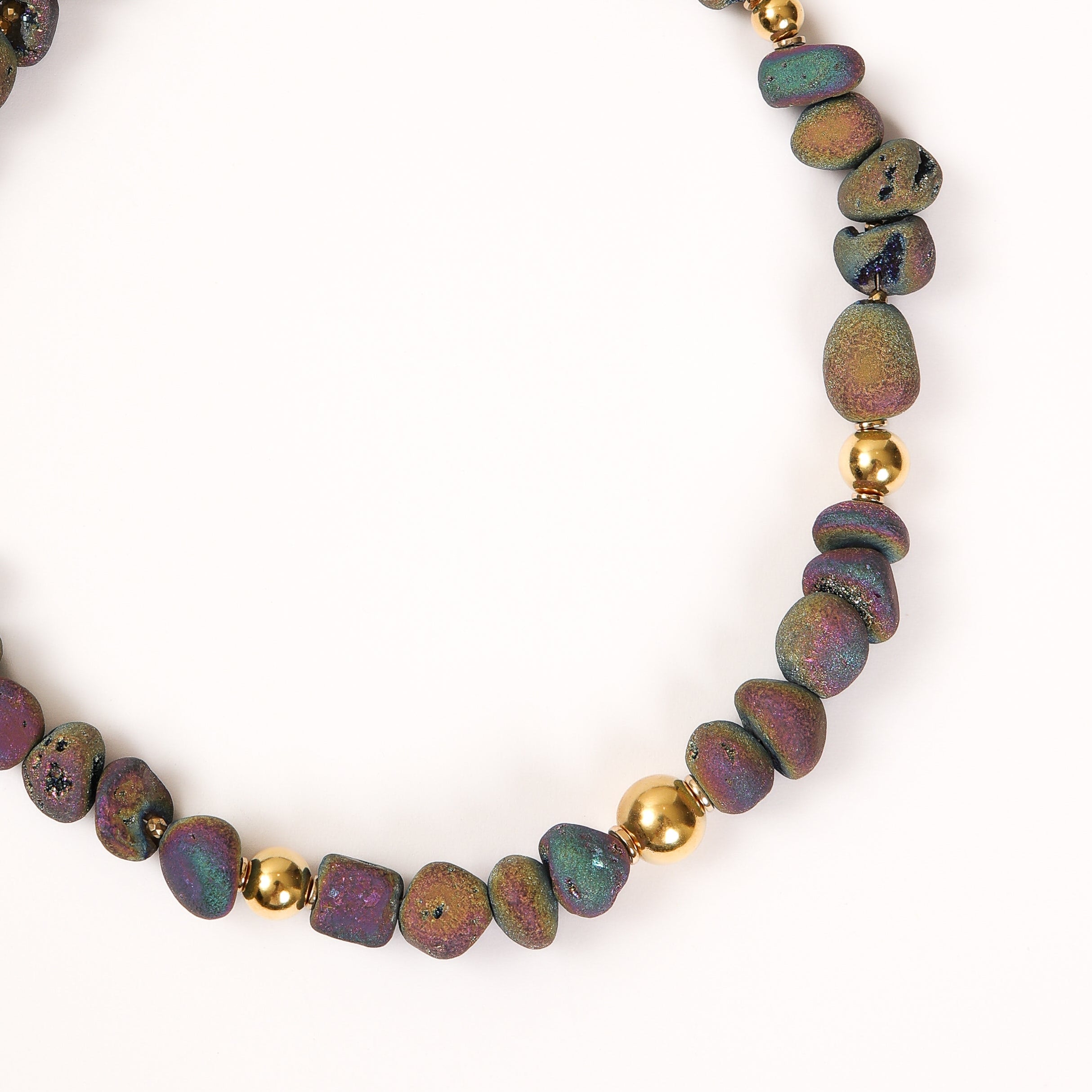 Collier en agate